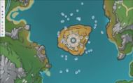 Spring of the First Dewdrop locations (Image via Genshin Impact Interactive Map)